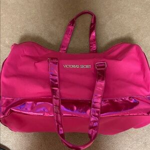 Victoria's Secret Hot Pink Travel Bag